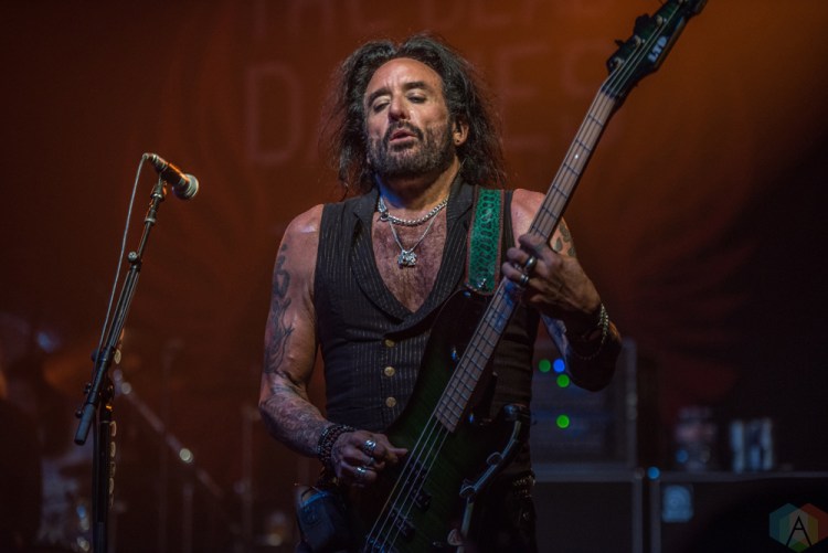 The Dead Daisies perform at El Rey Theatre in Los Angeles on August 25, 2017. (Photo: Boston Schulz/Aesthetic Magazine)