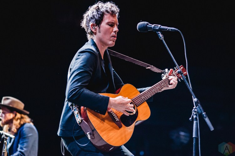 The Lumineers perform at Rogers Arena in Vancouver on August 17, 2017. (Photo: Timothy Nguyen/Aesthetic Magazine)