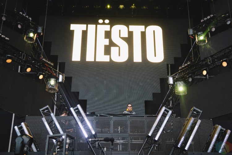 Tiesto performs at Veld Music Festival in Toronto on August 6, 2017. (Photo: Stephan Ordonez/Aesthetic Magazine)
