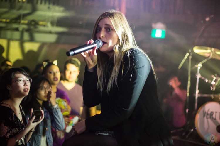 Verite performs at Longboat Hall in Toronto on August 26, 2017. (Photo: Katrina Lat/Aesthetic Magazine)