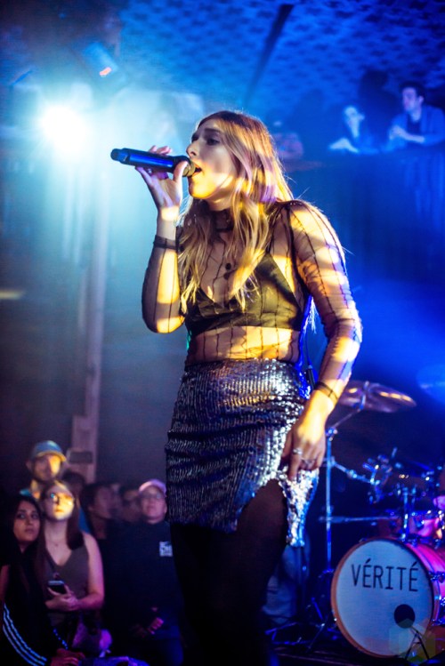 Verite performs at Longboat Hall in Toronto on August 26, 2017. (Photo: Katrina Lat/Aesthetic Magazine)