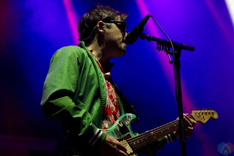 Weezer performs at Big Feastival at Burl's Creek in Oro-Medonte, Ontario on August 20, 2017. (Photo: Curtis Sindrey/Aesthetic Magazine)
