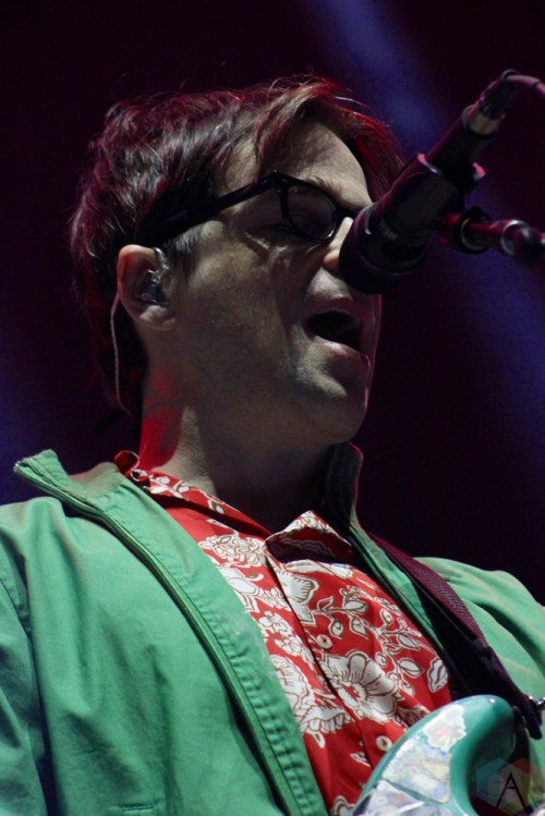 Weezer performs at Big Feastival at Burl's Creek in Oro-Medonte, Ontario on August 20, 2017. (Photo: Curtis Sindrey/Aesthetic Magazine)
