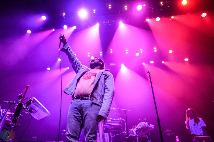 Xavier Omar performs at Terminal 5 in New York City on August 29, 2017. (Photo: Alx Bear/Aesthetic Magazine)