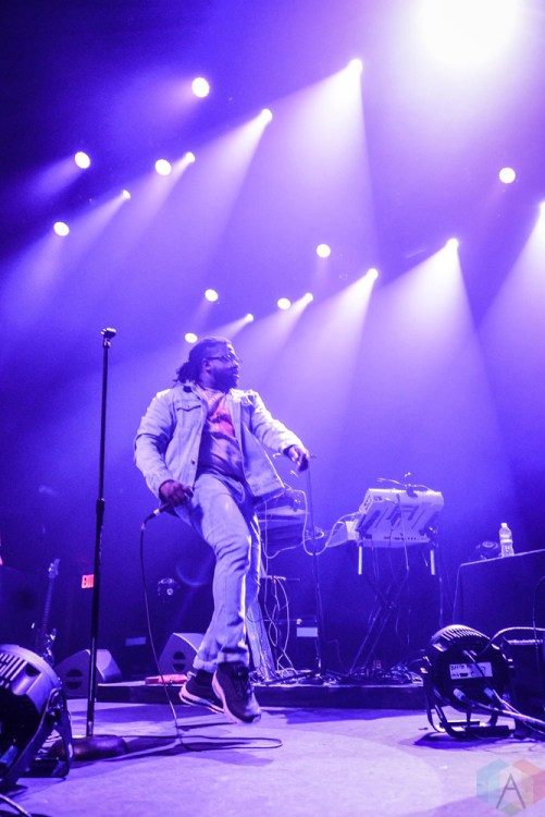 Xavier Omar performs at Terminal 5 in New York City on August 29, 2017. (Photo: Alx Bear/Aesthetic Magazine)