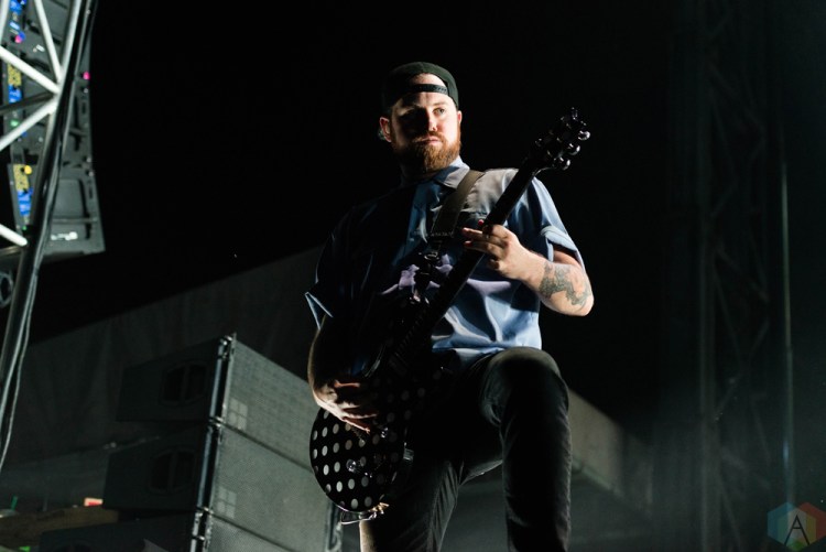 A Day To Remember performs at Riot Fest in Chicago on September 15, 2017. (Photo: Katie Kuropas/Aesthetic Magazine)