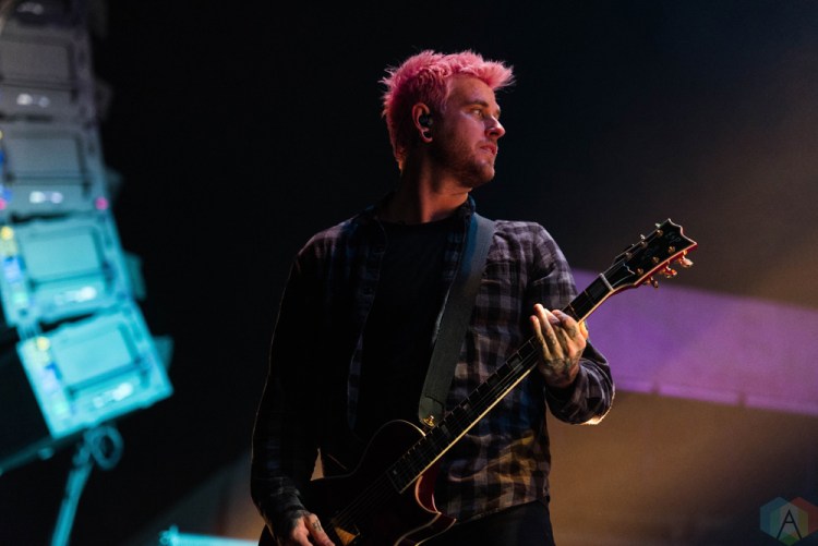 A Day To Remember performs at Riot Fest in Chicago on September 15, 2017. (Photo: Katie Kuropas/Aesthetic Magazine)