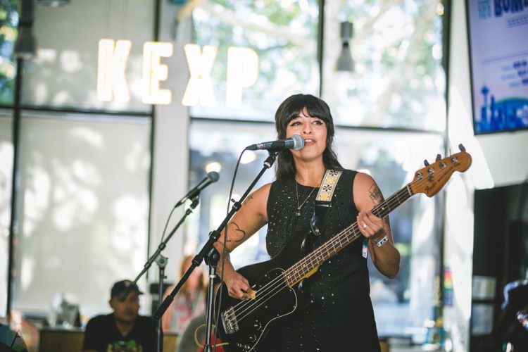 Acapulco Lips performs at Bumbershoot in Seattle on September 1, 2017. (Photo: Daniel Hager/Aesthetic Magazine)