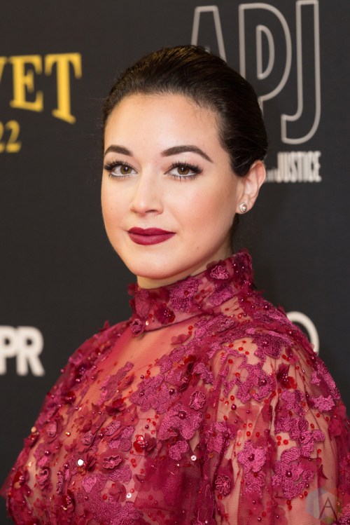 Audrey Raffy attends the Artists For Peace And Justice gala at the Art Gallery of Ontario in Toronto on September 10, 2017 during the 2017 Toronto International Film Festival. (Photo: Brendan Albert/Aesthetic Magazine)