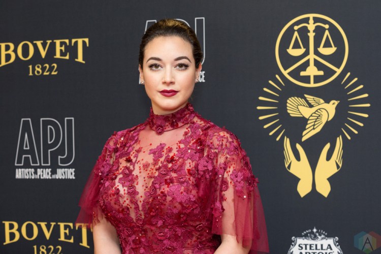 Audrey Raffy attends the Artists For Peace And Justice gala at the Art Gallery of Ontario in Toronto on September 10, 2017 during the 2017 Toronto International Film Festival. (Photo: Brendan Albert/Aesthetic Magazine)