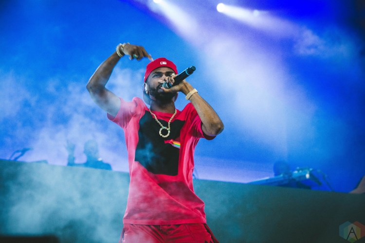 Big Sean performs at Bumbershoot in Seattle on September 1, 2017. (Photo: Daniel Hager/Aesthetic Magazine)