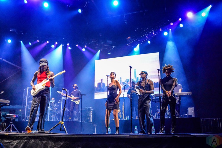 Blood Orange performs at Meadows Festival at Citi Field in New York City on September 15, 2017. (Photo: Alx Bear/Aesthetic Magazine)