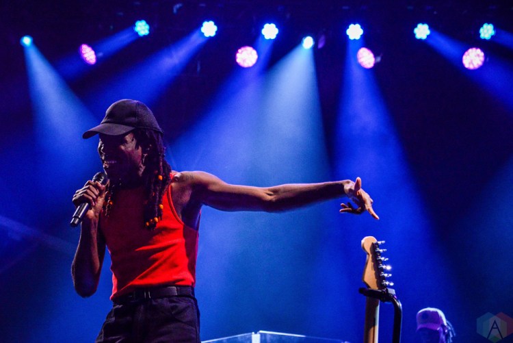 Blood Orange performs at Meadows Festival at Citi Field in New York City on September 15, 2017. (Photo: Alx Bear/Aesthetic Magazine)