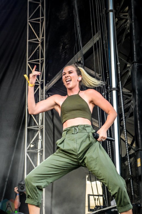 Broods performs at Meadows Festival at Citi Field in New York City on September 17, 2017. (Photo: Alx Bear/Aesthetic Magazine)