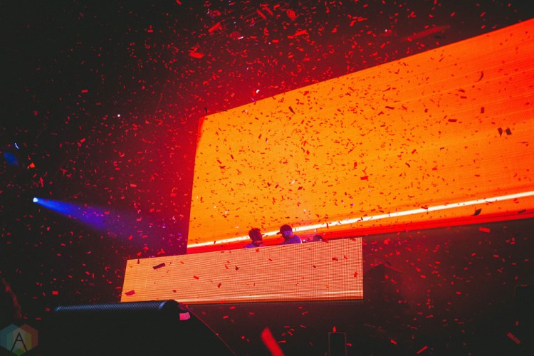 Cash Cash performs at Bumbershoot in Seattle on September 3, 2017. (Photo: Daniel Hager/Aesthetic Magazine)