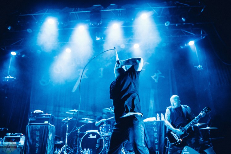 Comeback Kid performs at the Opera House in Toronto on September 20, 2017. (Photo: Harrison Haines/Aesthetic Magazine)
