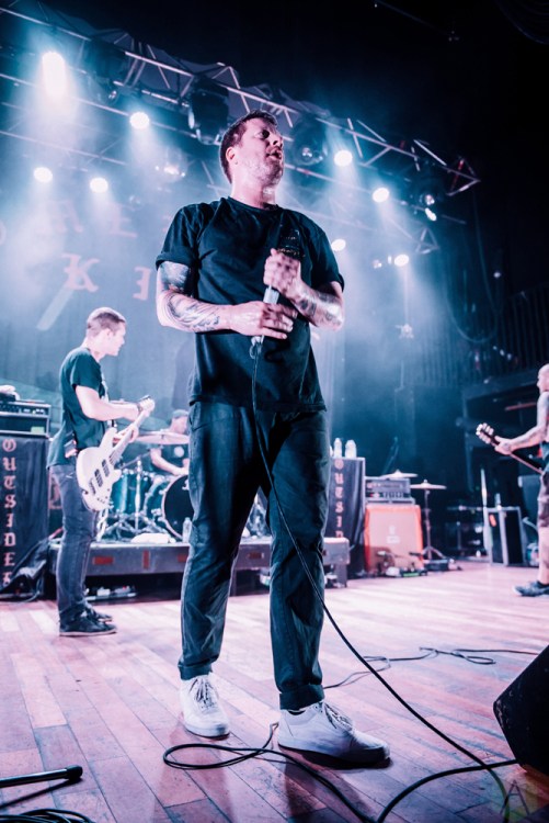 Comeback Kid performs at the Opera House in Toronto on September 20, 2017. (Photo: Harrison Haines/Aesthetic Magazine)