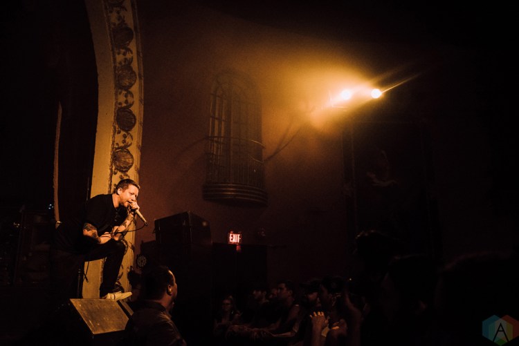 Comeback Kid performs at the Opera House in Toronto on September 20, 2017. (Photo: Harrison Haines/Aesthetic Magazine)