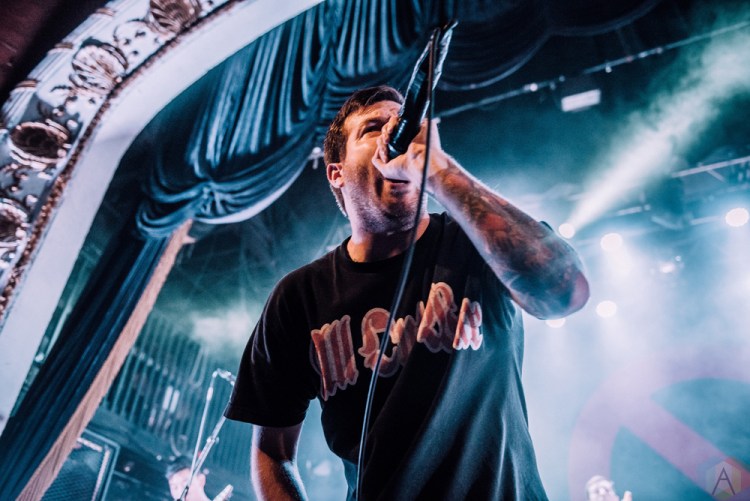 Counterparts performs at the Opera House in Toronto on September 20, 2017. (Photo: Harrison Haines/Aesthetic Magazine)