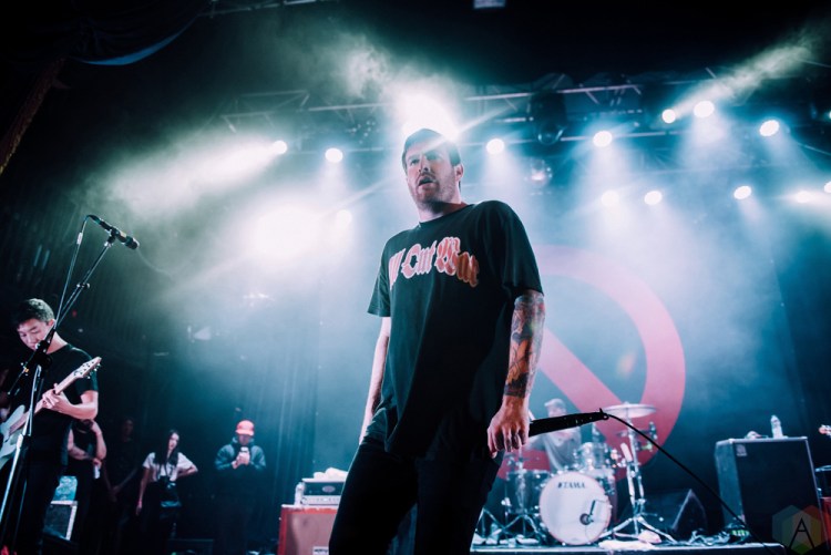 Counterparts performs at the Opera House in Toronto on September 20, 2017. (Photo: Harrison Haines/Aesthetic Magazine)