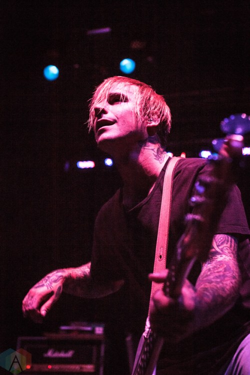 Courage My Love performs at Danforth Music Hall in Toronto on September 16, 2017. (Photo: David McDonald/Aesthetic Magazine)