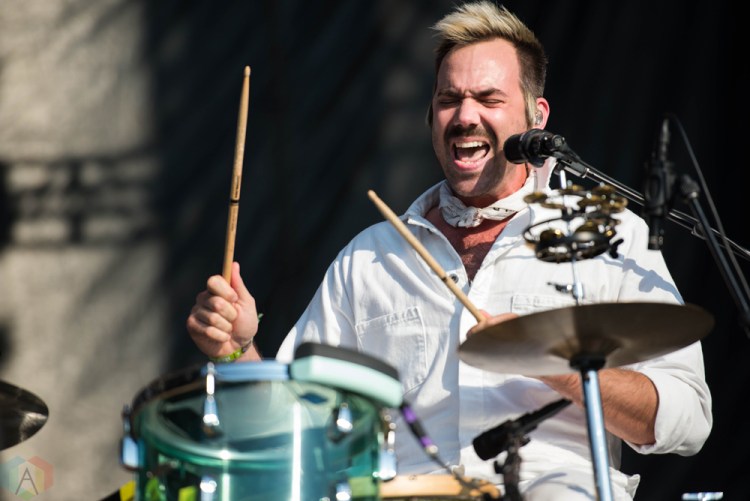 Death From Above performs at Riot Fest in Chicago on September 15, 2017. (Photo: Katie Kuropas/Aesthetic Magazine)