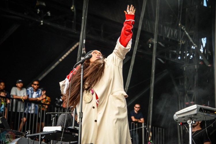 Erykah Badu performs at Meadows Festival at Citi Field in New York City on September 16, 2017. (Photo: Alx Bear/Aesthetic Magazine)