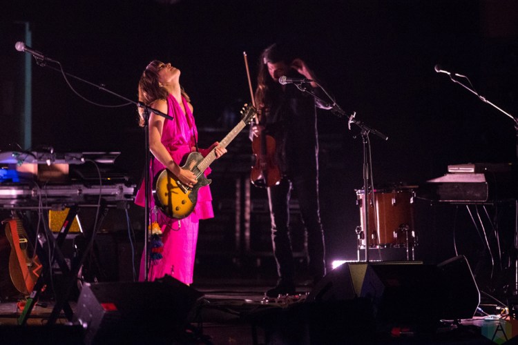 Feist performs at Massey Hall in Toronto on September 24, 2017. (Photo: Brendan Albert/Aesthetic Magazine)