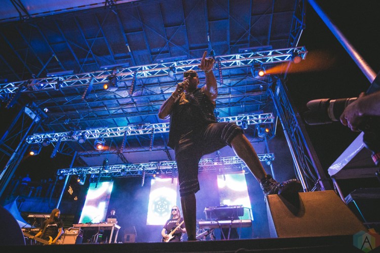 Flo Rida performs at Bumbershoot in Seattle on September 1, 2017. (Photo: Daniel Hager/Aesthetic Magazine)