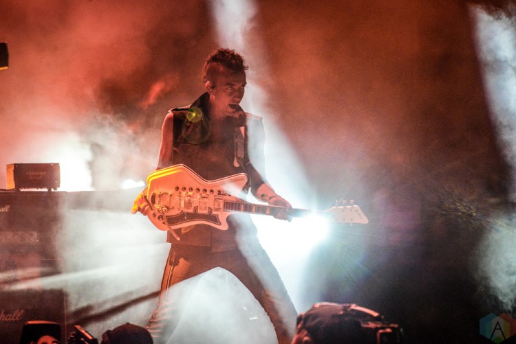 Gorillaz performs at Meadows Festival at Citi Field in New York City on September 16, 2017. (Photo: Alx Bear/Aesthetic Magazine)