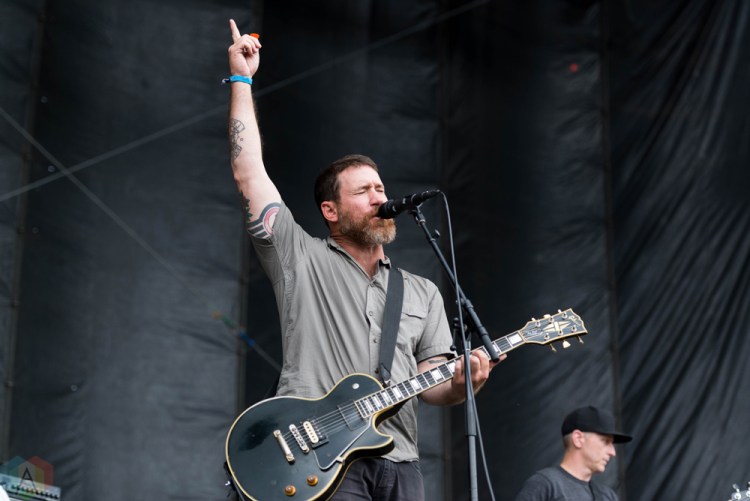 Hot Water Music performs at Riot Fest in Chicago on September 17, 2017. (Photo: Katie Kuropas/Aesthetic Magazine)