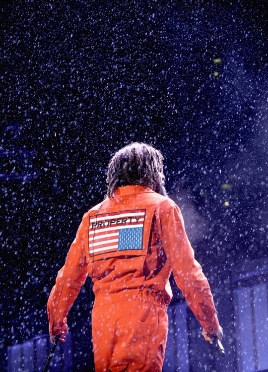 J. Cole performs at Made In America Festival at Benjamin Franklin Parkway on September 2, 2017 in Philadelphia, Pennsylvania. (Photo: Kevin Mazur/Getty)