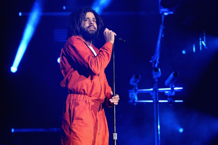 J. Cole performs at Made In America Festival at Benjamin Franklin Parkway on September 2, 2017 in Philadelphia, Pennsylvania. (Photo: Kevin Mazur/Getty)