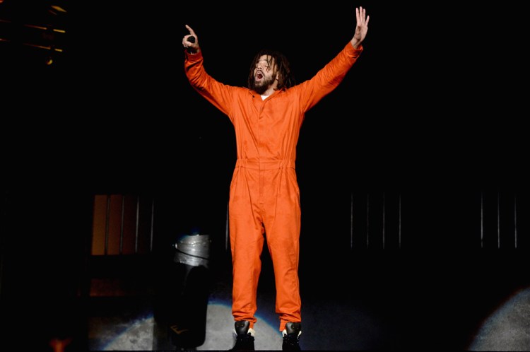 J. Cole performs at Made In America Festival at Benjamin Franklin Parkway on September 2, 2017 in Philadelphia, Pennsylvania. (Photo: Kevin Mazur/Getty)