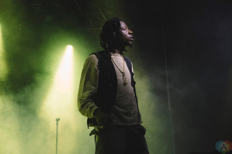Joey Badass performs at Sundown Music Festival in Toronto on September 22, 2017. (Photo: Stephan Ordonez/Aesthetic Magazine)