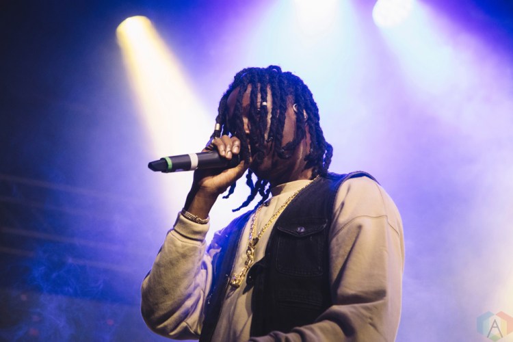 Joey Badass performs at Sundown Music Festival in Toronto on September 22, 2017. (Photo: Stephan Ordonez/Aesthetic Magazine)