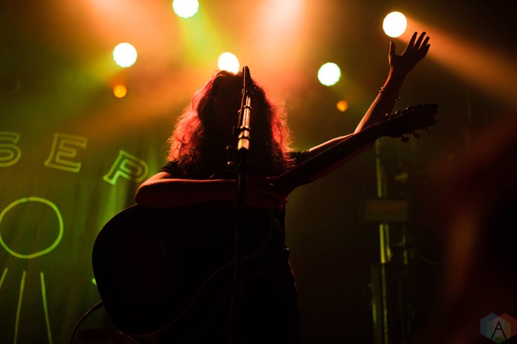 Joseph performs at The Mod Club in Toronto on September 20, 2017. (Photo: Sarah McNeil/Aesthetic Magazine)