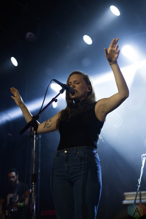 Joseph performs at The Mod Club in Toronto on September 20, 2017. (Photo: Sarah McNeil/Aesthetic Magazine)