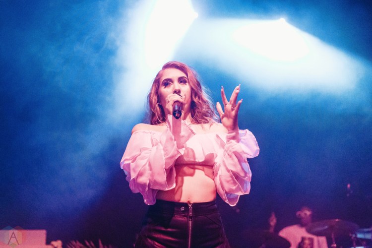 Kali Uchis performs at Danforth Music Hall in Toronto on September 14, 2017. (Photo: Anton Mak/Aesthetic Magazine)
