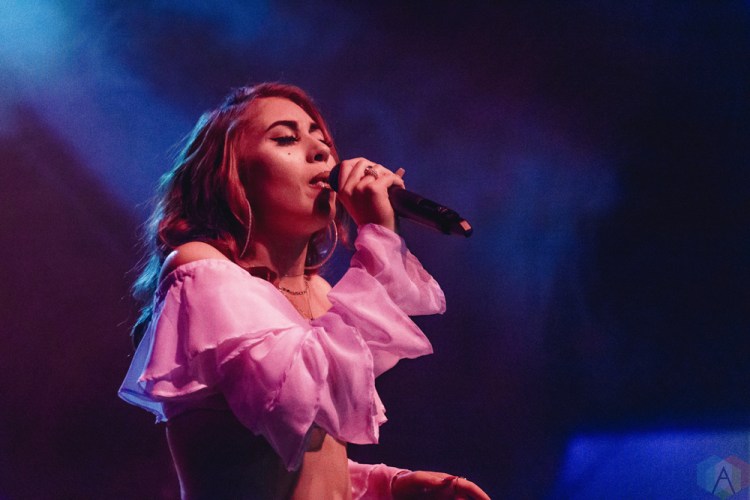 Kali Uchis performs at Danforth Music Hall in Toronto on September 14, 2017. (Photo: Anton Mak/Aesthetic Magazine)
