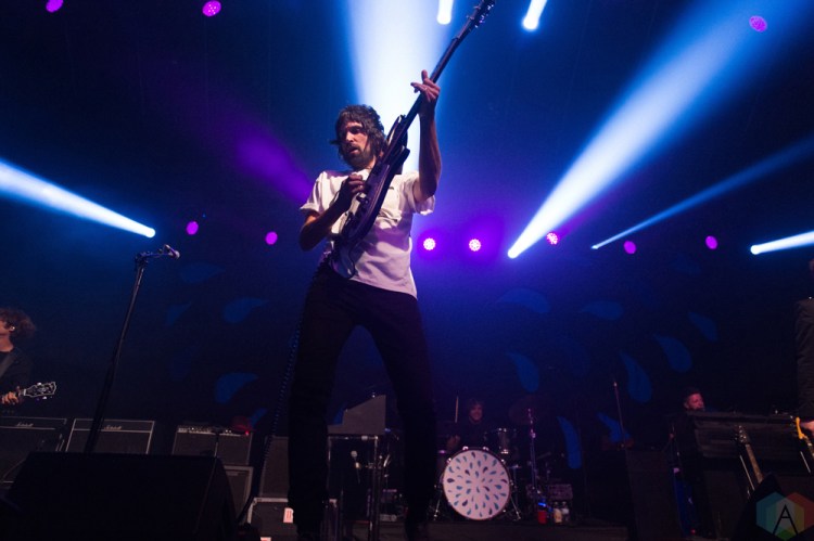 Kasabian performs at Rebel in Toronto on September 18, 2017. (Photo: Lisa Mark/Aesthetic Magazine)