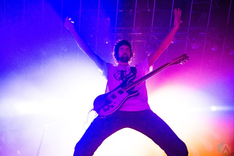 Kasabian performs at Rebel in Toronto on September 18, 2017. (Photo: Lisa Mark/Aesthetic Magazine)