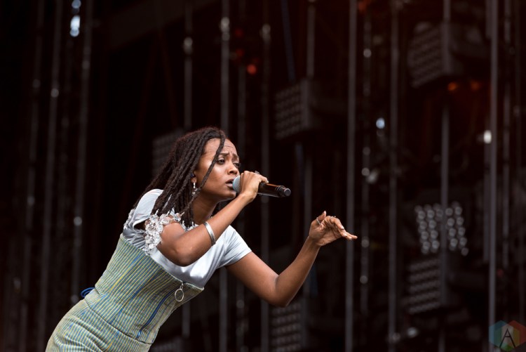 Kelela performs at Made In America Festival at Benjamin Franklin Parkway on September 3, 2017 in Philadelphia, Pennsylvania. (Photo: Saidy Lopez/Aesthetic Magazine)