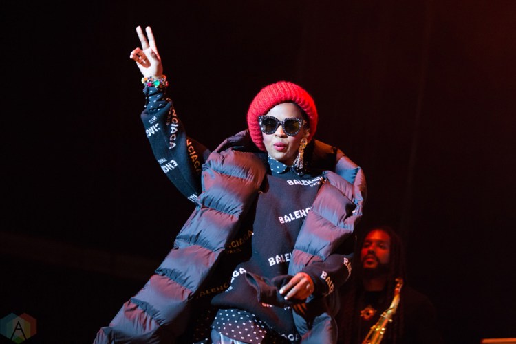 Lauryn Hill performs at Budweiser Stage in Toronto on September 10, 2017. (Photo: Katrina Lat/Aesthetic Magazine)
