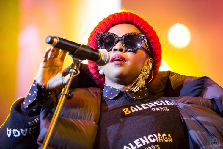 Lauryn Hill performs at Budweiser Stage in Toronto on September 10, 2017. (Photo: Katrina Lat/Aesthetic Magazine)