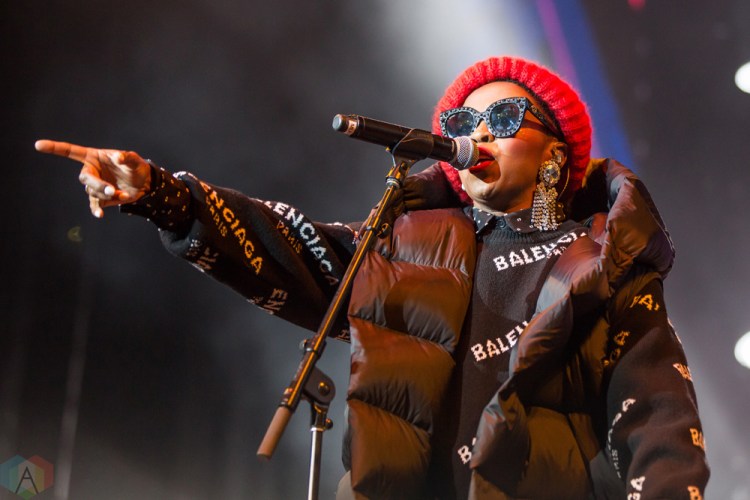 Lauryn Hill performs at Budweiser Stage in Toronto on September 10, 2017. (Photo: Katrina Lat/Aesthetic Magazine)