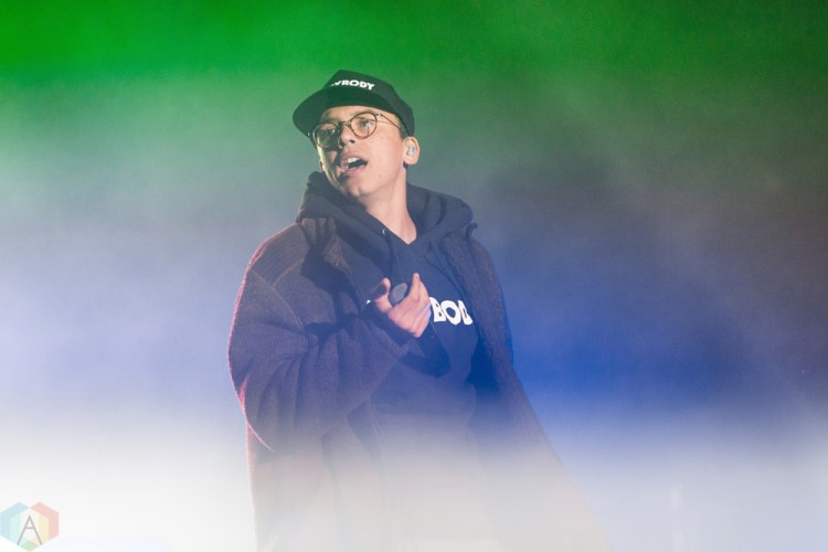Logic performs at Echo Beach in Toronto on September 28, 2017. (Photo: Cameron Bartlett/Aesthetic Magazine)