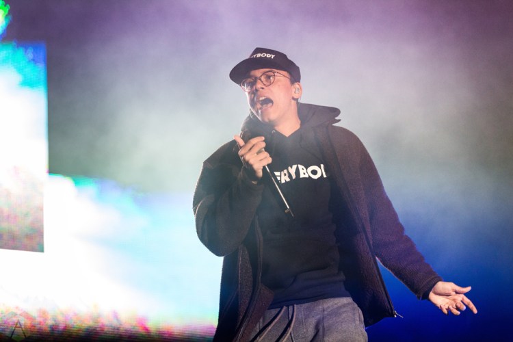 Logic performs at Echo Beach in Toronto on September 28, 2017. (Photo: Cameron Bartlett/Aesthetic Magazine)