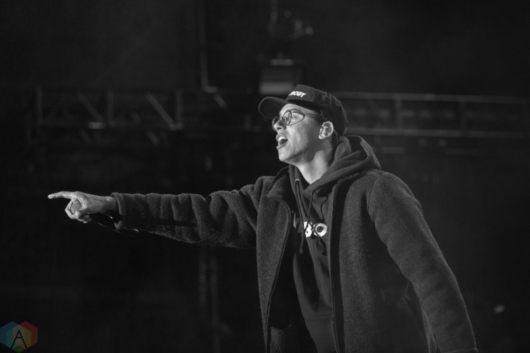Logic performs at Echo Beach in Toronto on September 28, 2017. (Photo: Cameron Bartlett/Aesthetic Magazine)
