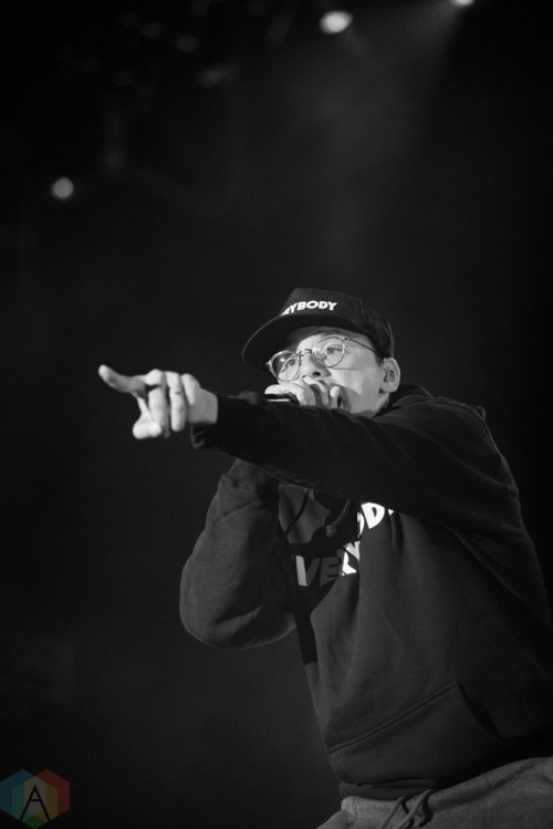 Logic performs at Echo Beach in Toronto on September 28, 2017. (Photo: Cameron Bartlett/Aesthetic Magazine)